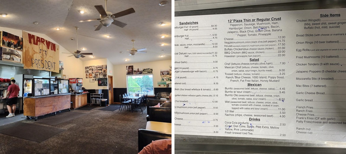 Marvin's Menu